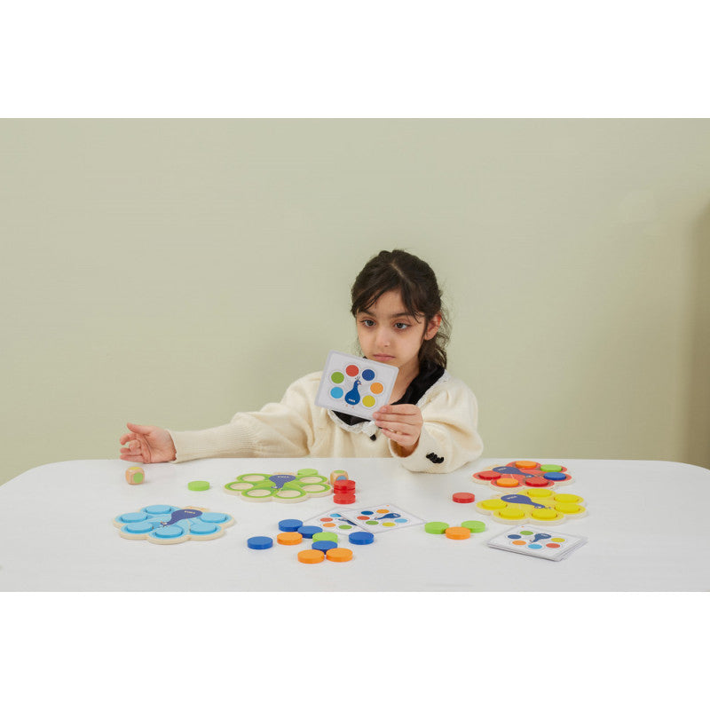 Joc de asociere a culorilor Paunul, VIGA